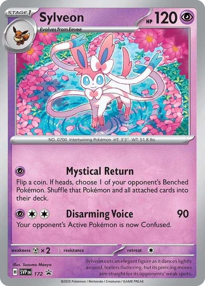 Sylveon 172 Cosmos Holo Stage 1