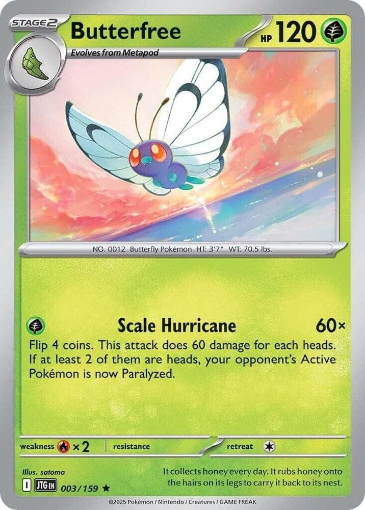 Butterfree Stage 2