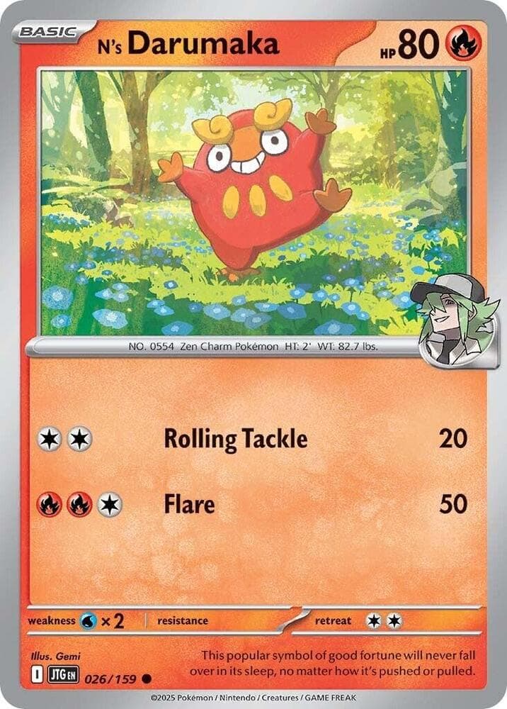 N's Darumaka Basic