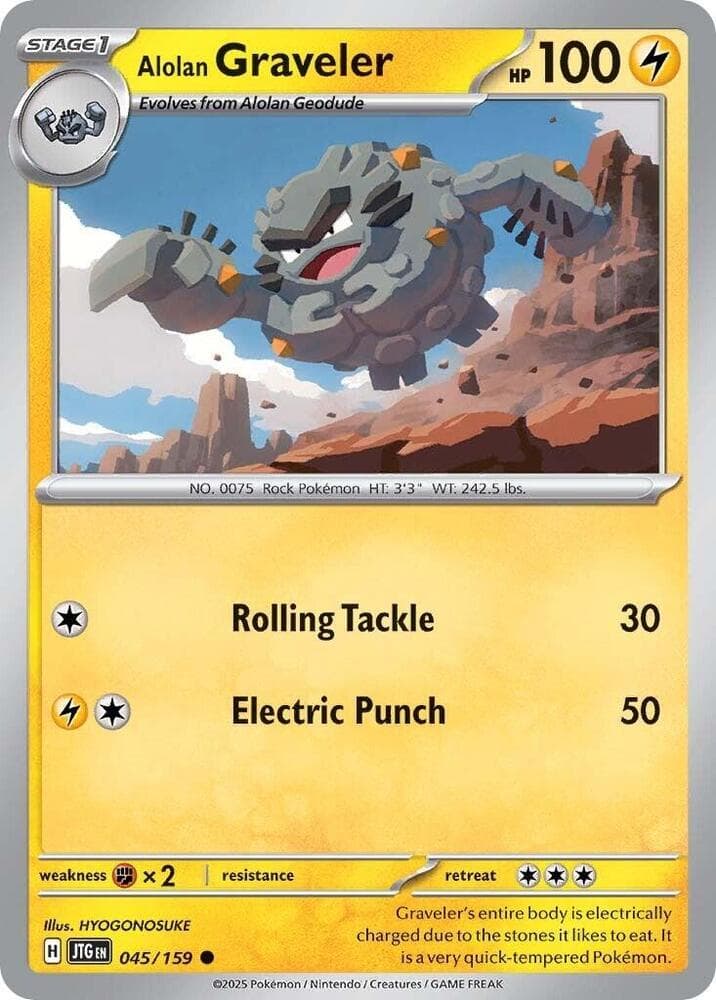 Alolan Graveler Stage 1