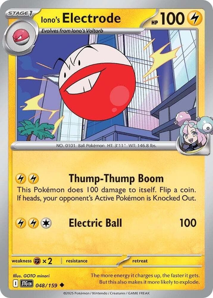 Iono's Electrode Stage 1