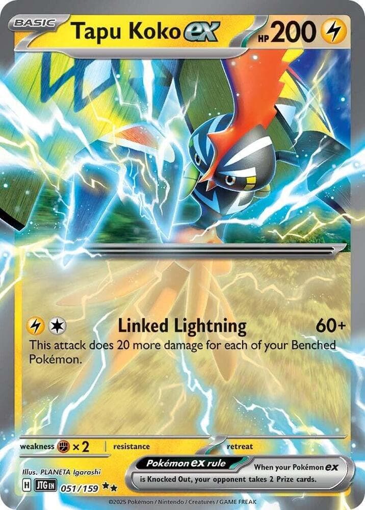 Tapu Koko ex Basic · ex