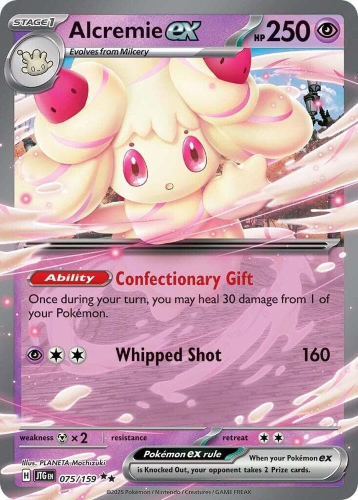 Alcremie ex Stage 1 · ex