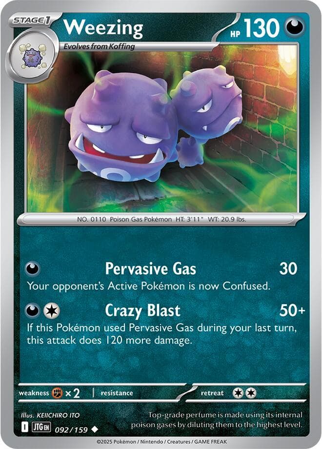 Weezing Stage 1