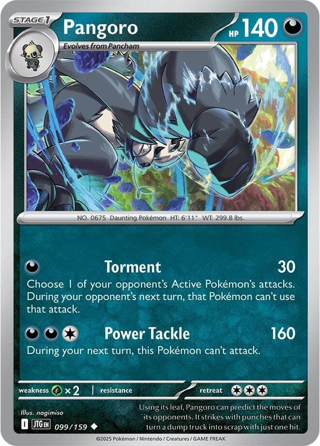 Pangoro Stage 1