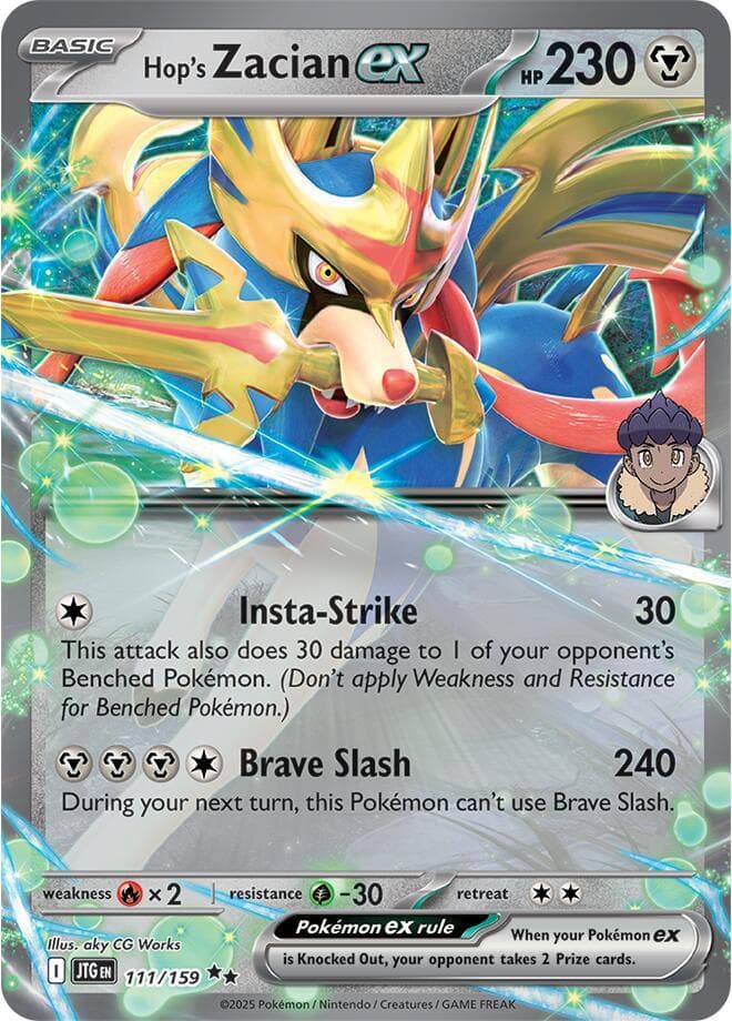 Hops Zacian ex Basic