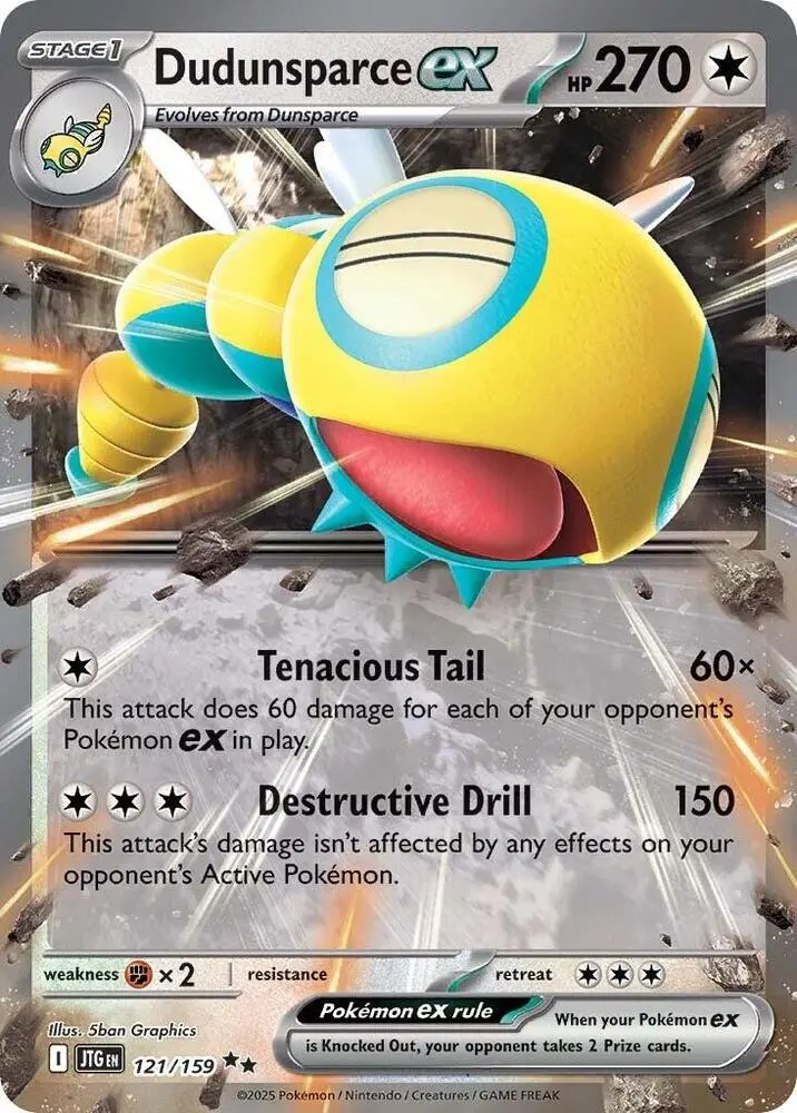 Dudunsparce ex Stage 1