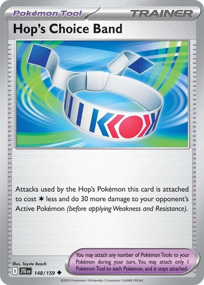 Hops Choice Band Pokémon Tool