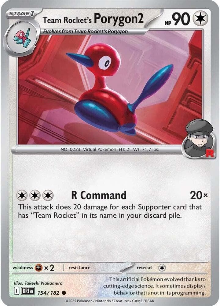 Team Rockets Porygon2 Stage 1