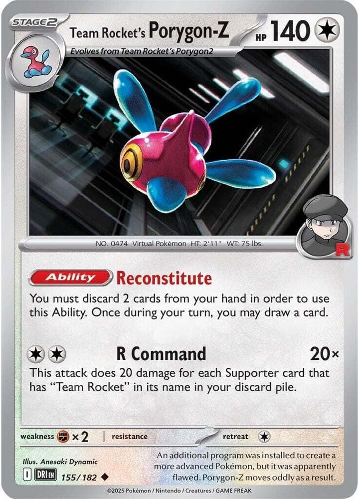 Team Rockets Porygon Z Stage 2