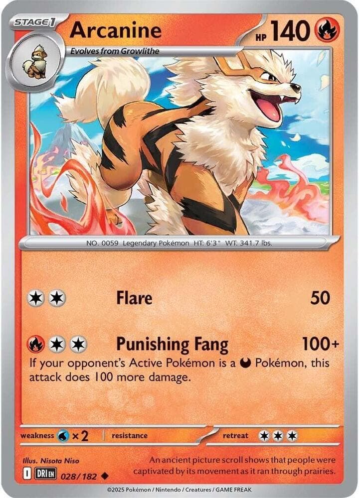 Arcanine Stage 1