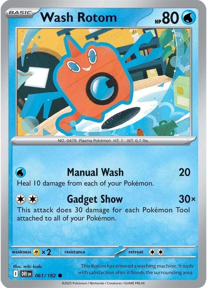 Wash Rotom Basic
