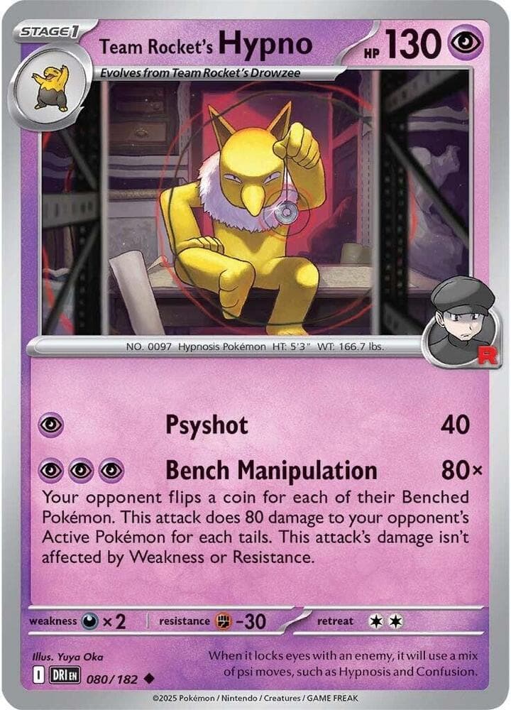Team Rocket's Hypno Stage 1