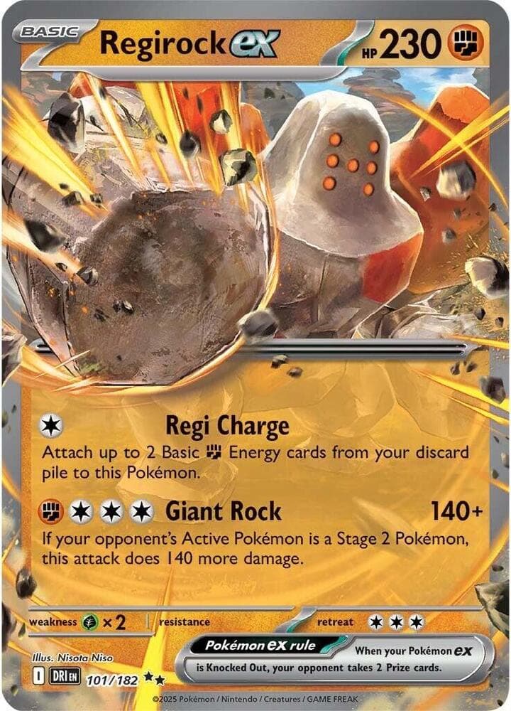 Regirock ex Basic