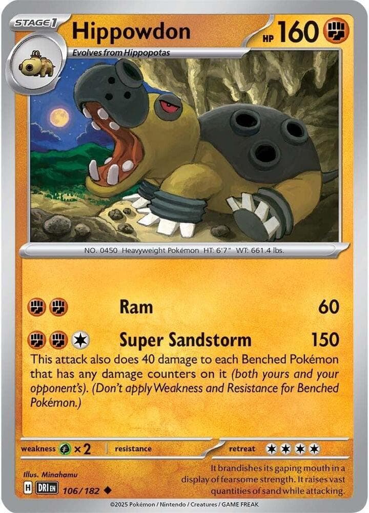Hippowdon Stage 1
