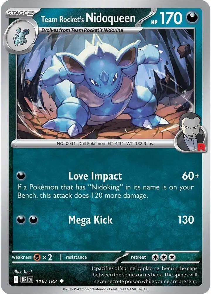 Team Rockets Nidoqueen Stage 2