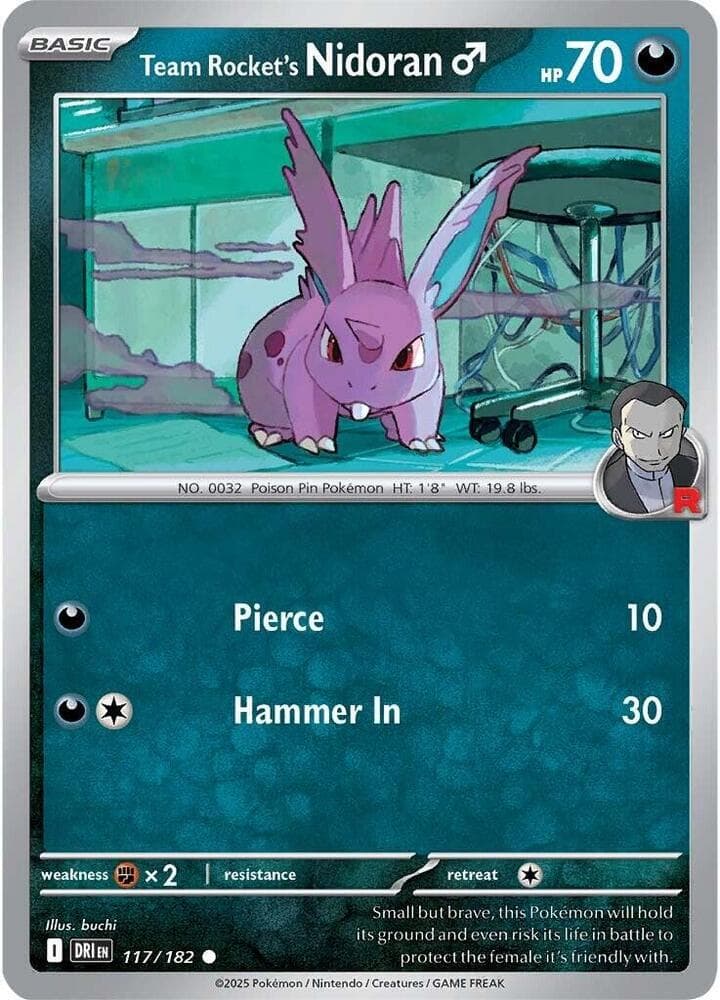 Team Rockets Nidoran M Basic