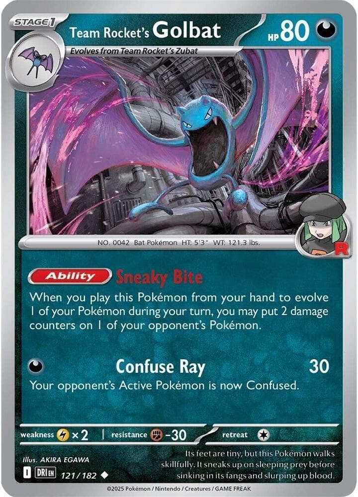Team Rockets Golbat Stage 1
