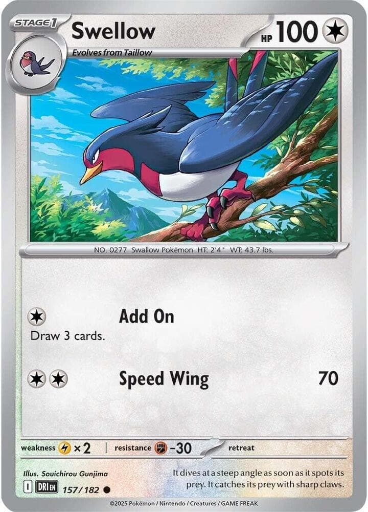 Swellow Stage 1