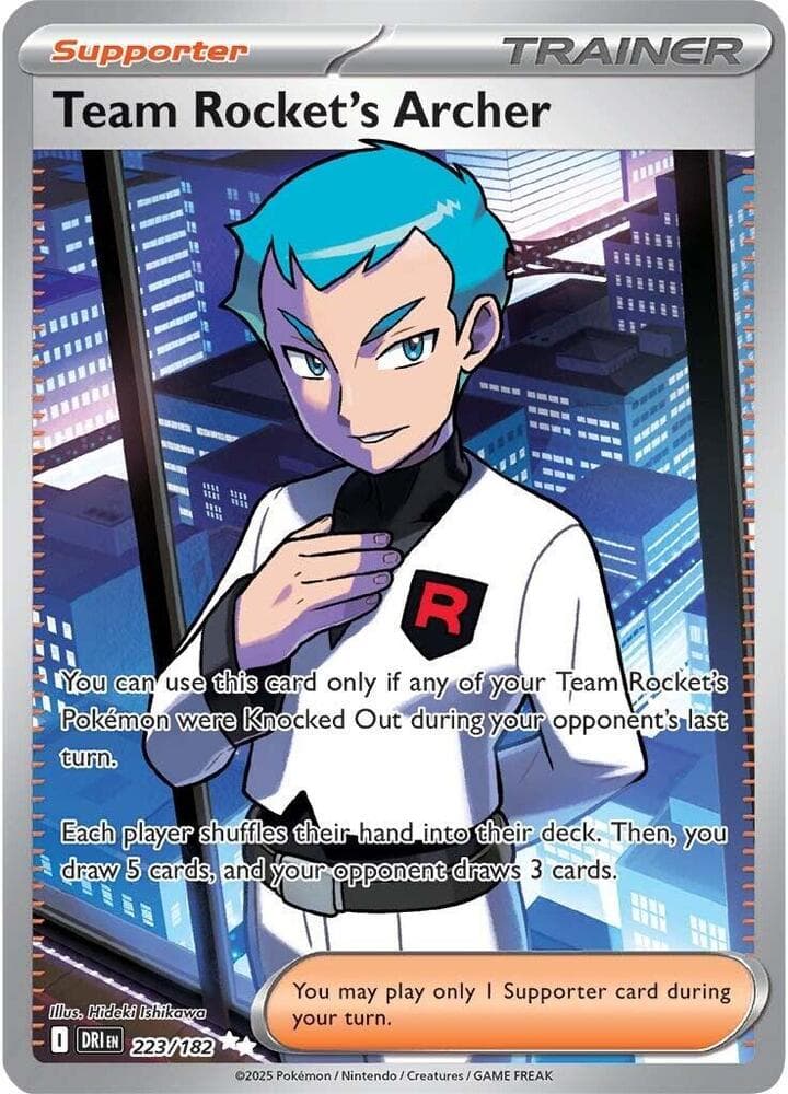 Team Rockets Archer Supporter