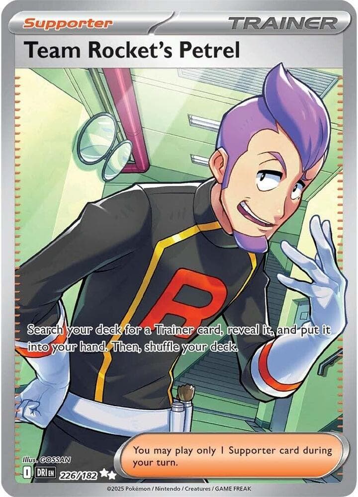 Team Rockets Petrel Supporter