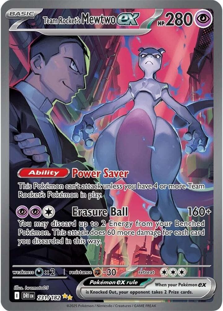 Team Rockets Mewtwo ex Basic