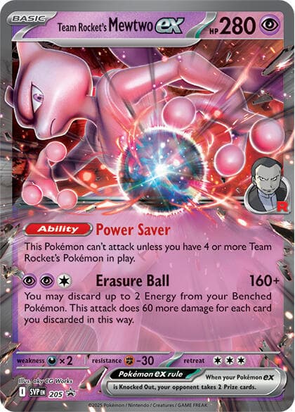Team Rockets Mewtwo ex Basic