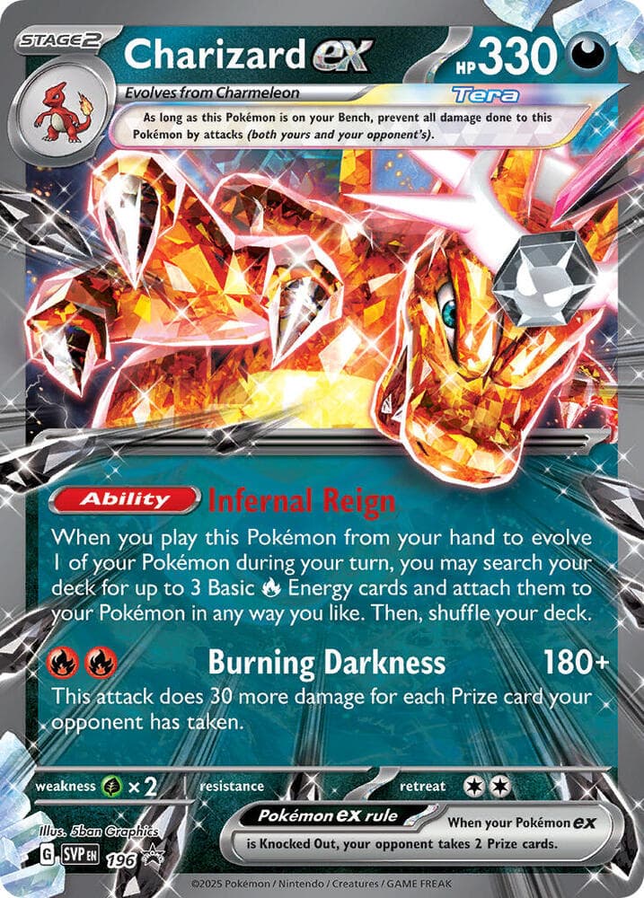 Charizard ex 196 Stage 2