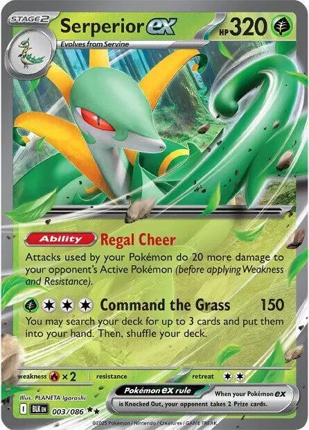 Serperior ex Stage 2 · ex
