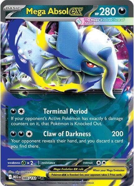 Mega Absol ex Basic · MEGA · ex