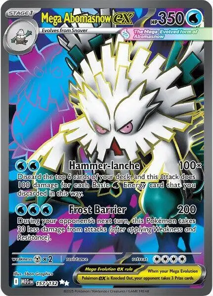 Mega Abomasnow ex Stage 1