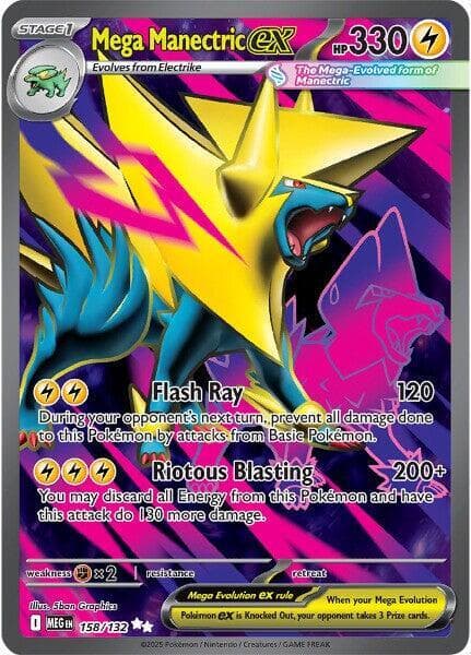 Mega Manectric ex Stage 1