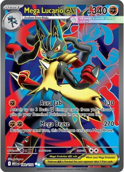 Mega Lucario ex Stage 1