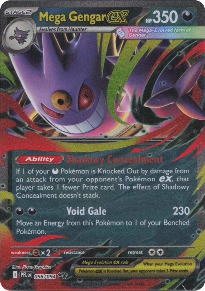 Mega Gengar ex Stage 2 · MEGA · ex
