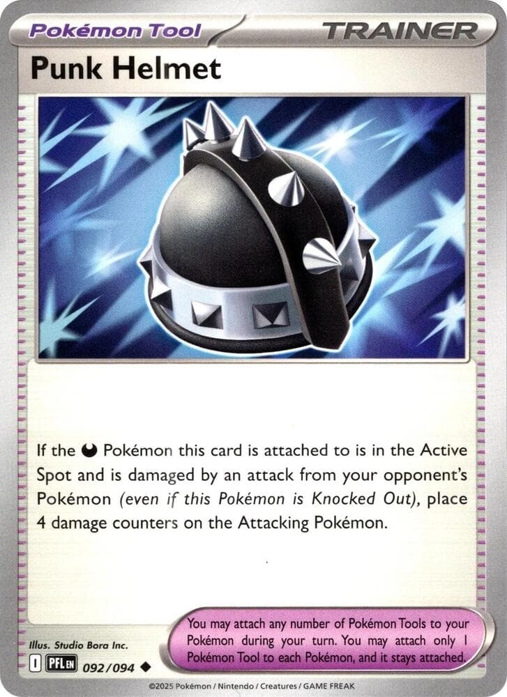 Punk Helmet Pokémon Tool