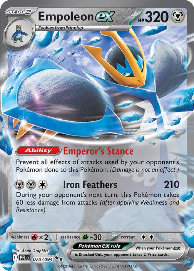 Empoleon ex Stage 2 · ex