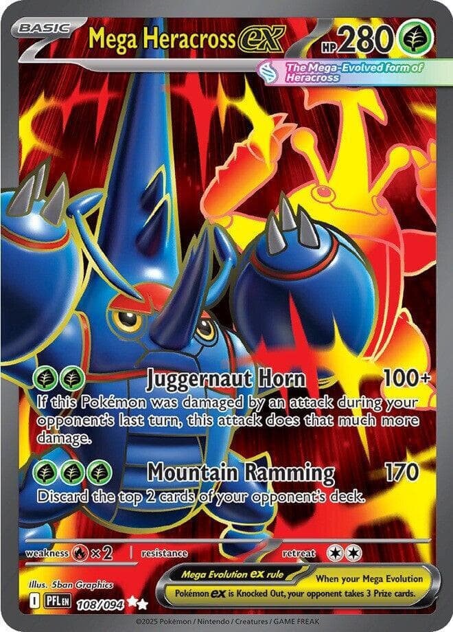 Mega Heracross ex Basic