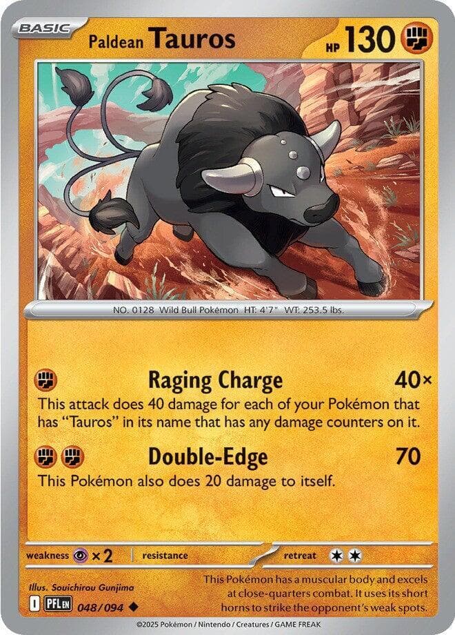 Paldean Tauros Basic