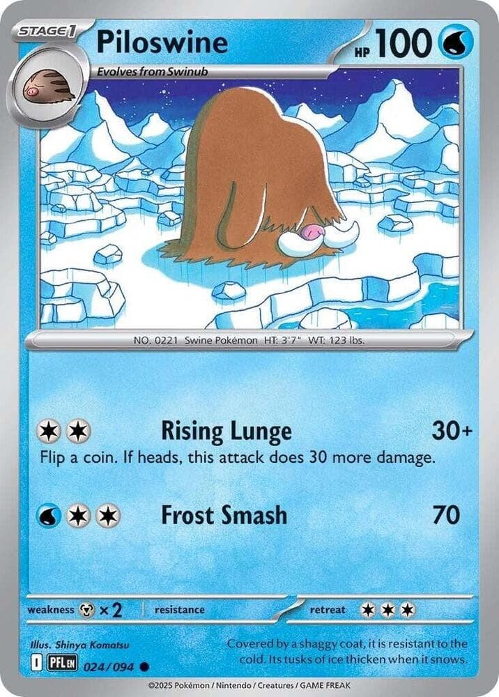 Piloswine Stage 1