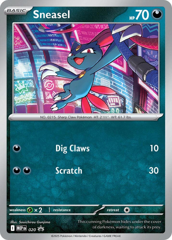 Sneasel Cosmos Holo Basic