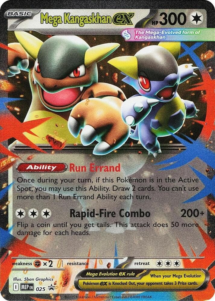 Mega Kangaskhan ex 025 Basic