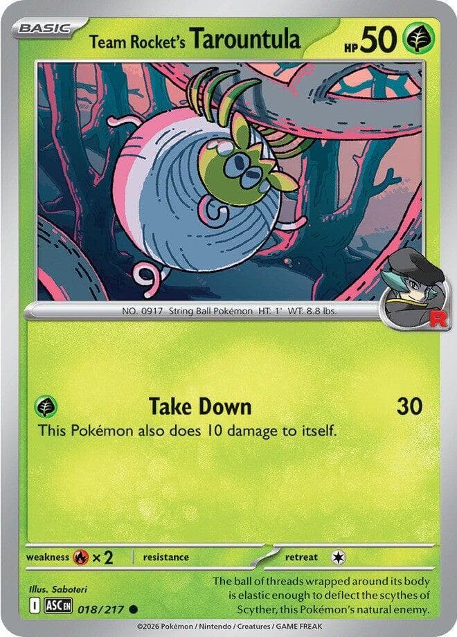 Team Rockets Tarountula Basic