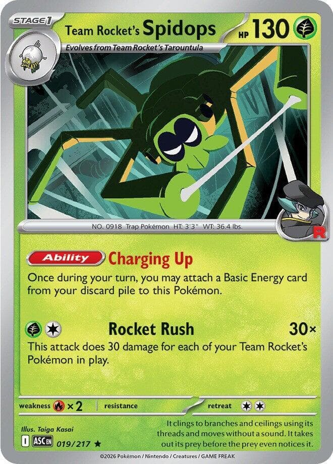 Team Rockets Spidops Stage 1