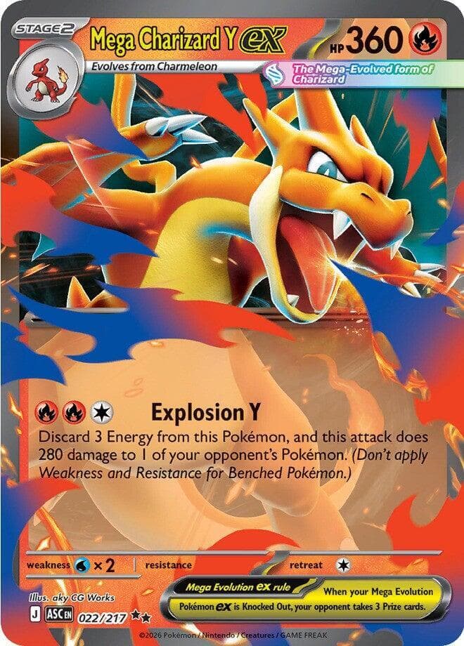Mega Charizard Y ex Stage 2