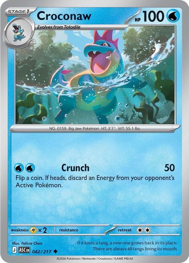 Croconaw Stage 1