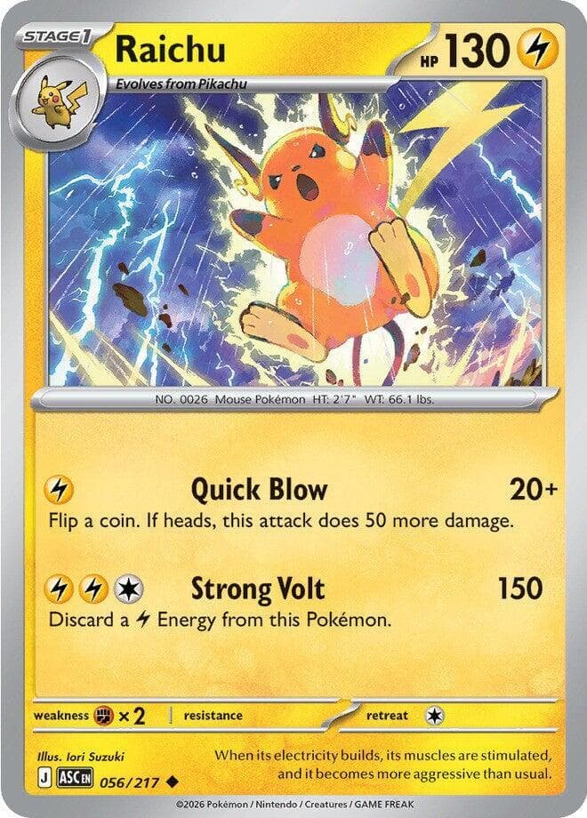 Raichu Stage 1