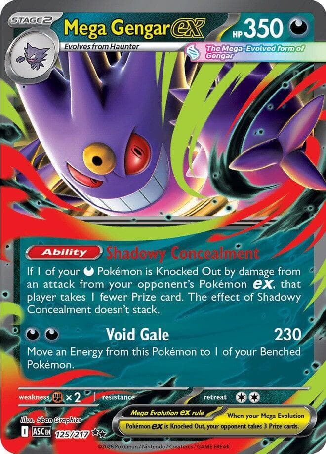 Mega Gengar ex Stage 2