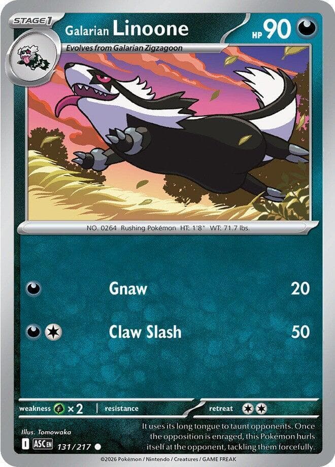 Galarian Linoone Stage 1