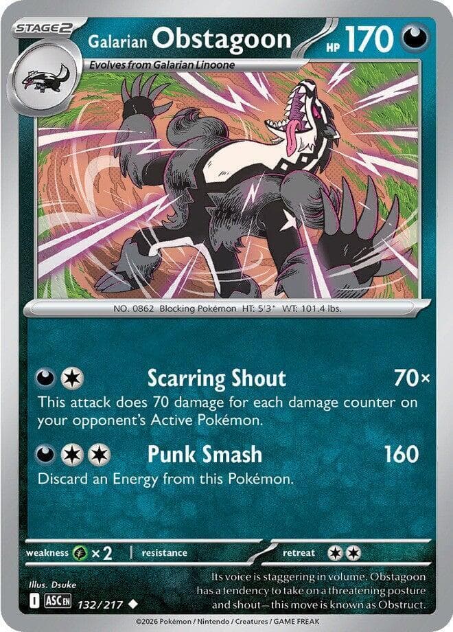 Galarian Obstagoon Stage 2