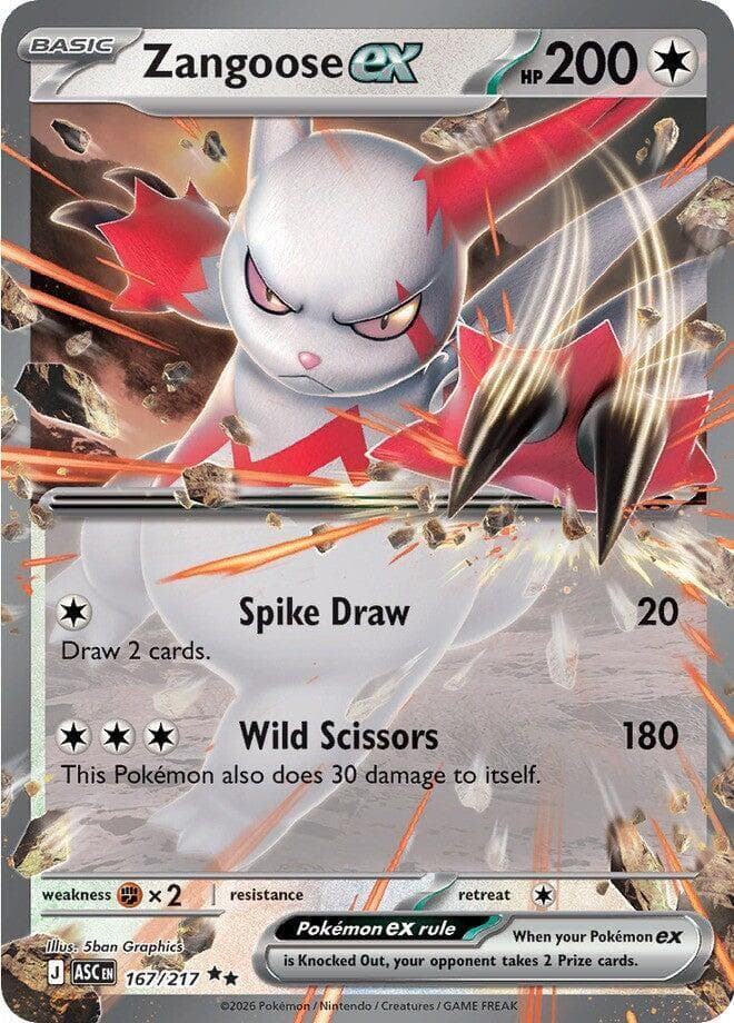 Zangoose ex Basic